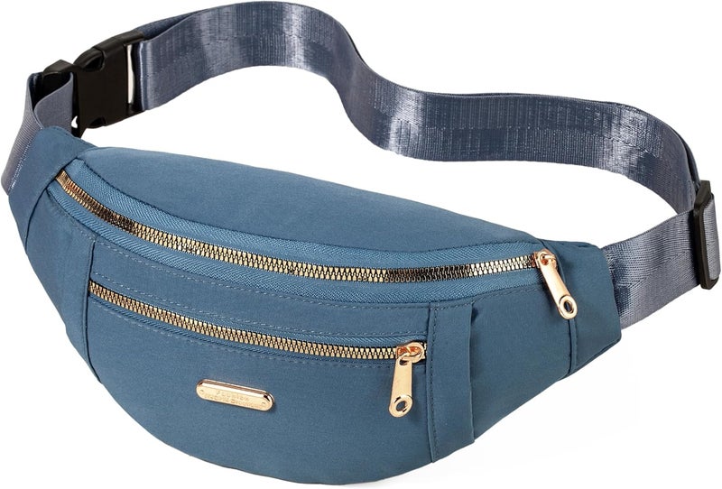 Dorras Fanny Pack Waist Pack for Women, Crossbody Purse Waist Bag for Running Sports Travel - Image 2